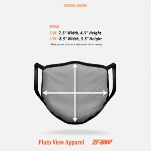 Custom Face Mask Sizing Guide