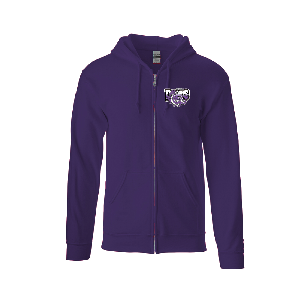 Arcola Zip Up Hoodie Plain View Media